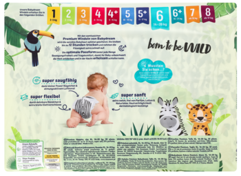 BABYDREAM Premium ,pieluchy, 6 XL, 14-20 kg,tył