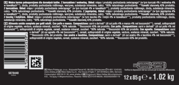 SHEBA Selection in Sauce ,karma pełnoporcjowa mokra dla dorosłych kotów, Soczyste Smaki, w sosie,tył