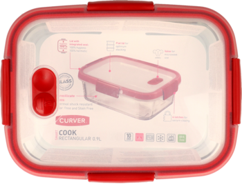 CURVER ,pojemnik na żywność, poj. 0,9 l,tył