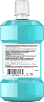 LISTERINE Cool Mint ,płyn do płukania jamy ustnej,tył