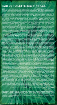 C-THRU Luminous Emerald ,woda toaletowa dla kobiet,tył