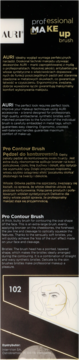 AURI Professional Make Up ,pędzel do konturowania, nr 102,tył