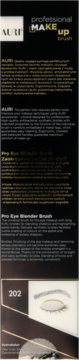 AURI Professional Make Up ,pędzel do cieni, zaokrąglony, nr 202,tył