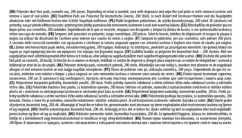 Zdjęcie dokumentu z gęstym, nierozczytywalnym tekstem w wielu językach, czarnym na białym tle.