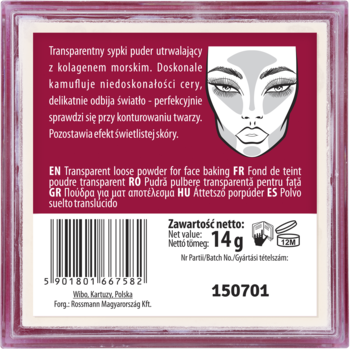 WIBO Doll ,puder sypki,tył