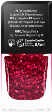 WIBO ,lakier do paznokci, nr 5,tył