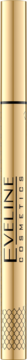 Eyeliner Variete w złotej tubce, eleganckie opakowanie z tekstem "EVELINE" i geometrycznym wzorem na dole.