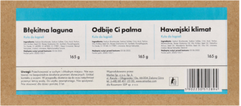 MANUFAKTURA PIĘKNA ,zestaw kul do kąpieli,tył