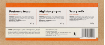 MANUFAKTURA PIĘKNA ,zestaw kul do kąpieli,tył