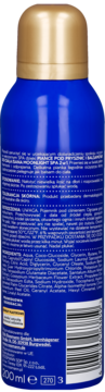 ISANA ,pianka pod prysznic i lotion do ciała, zapach sezonowy,tył