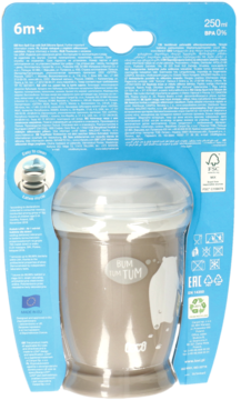 LOVI Sippy Master ,kubek niekapek, 6m+ poj. 250 ml,tył