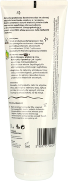 HISKIN CRAZY HAIR ,odżywka do włosów, proteinowa, Czekolada,tył