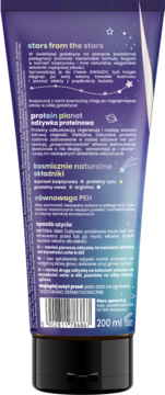 STARS FROM THE STARS ,odżywka do włosów, proteinowa,tył