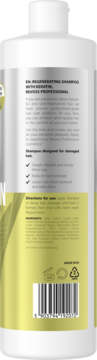 REVOSS Professional Keratin,szampon do włosów, odbudowujący,tył