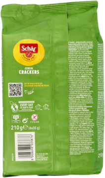 SCHÄR Cereal Cracers ,krakersy wieloziarniste, bezglutenowe,tył