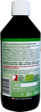 JOY DAY ,koncentrat napoju probiotycznego, chmiel,tył