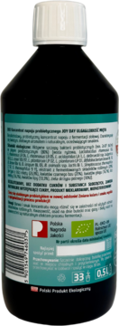 JOY DAY ,koncentrat napoju probiotycznego, mięta,tył