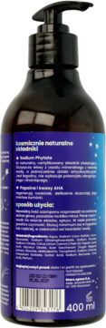 STARS FROM THE STARS ,szampon do włosów, chelatujący, enzymatyczny, Papaina i owocowe kwasy AHA,tył