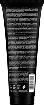 SYOSS Intense Keratin ,odżywka do włosów, delikatnych i łamliwych,tył