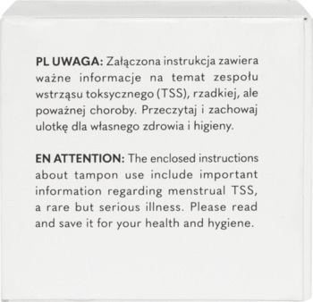 YOUR KAYA ,tampony higieniczne, z bawełny organicznej, Super,tył