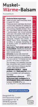 ALTAPHARMA ,maść rozgrzewająca mięśnie,tył