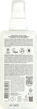 ALPHANOVA Organic Sun Classic,spray do ciała i twarzy, przeciwsłoneczny, SPF 50,tył