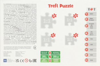 TREFL Paw Patrol ,puzzle, 100 elementów, 5+,tył