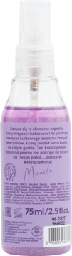 INGRID COSMETICS TeamX Miracle,mgiełka do ciała dla kobiet,tył