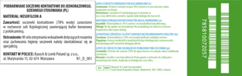 BIOTRUE ,soczewki kontaktowe, jednodniowe, moc: -1,50,tył