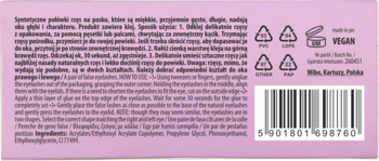 LOVELY Maxim Eyes ,sztuczne rzęsy, na pasku + klej, Maxim eyes,tył