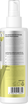 REVOSS Professional Keratin,odżywka do włosów, keratynowa, regenerująca, z olejem awokado,tył