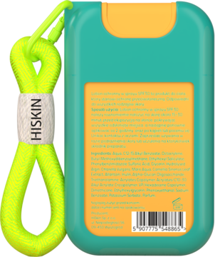 HISKIN Sun Protector ,spray ochronny z filtrem SPF 30,tył