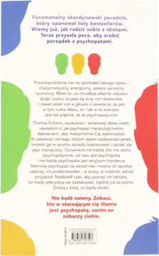 WIELKA LITERA Thomas Erikson ,Otoczeni przez psychopatów,tył