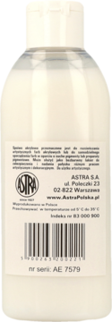ASTRA Artea ,spoiwo akrylowe,tył