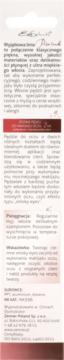 Opis pędzli do oczu z tekstem o aplikacji, blendowaniu cieni i efekcie smoky eyes. Jasne tło, czerwone nagłówki.