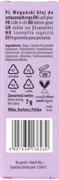 LOVELY ,klej do sztucznych rzęs,tył