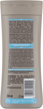 JOANNA Ultra Color ,szampon do włosów rozjaśnianych i siwych, nawilżający, eliminujący żółtawy odcień, Chłodne Odcienie Blond, niebieski,tył