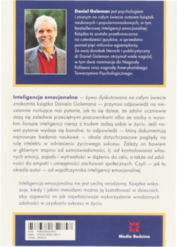 MEDIA RODZINA Daniel Goleman ,Inteligencja emocjonalna,tył
