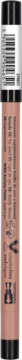 Kremowa kredka do oczu Intense Eye Pencil, w beżowej tubce z czarnymi końcówkami, widok pionowy z przodu.
