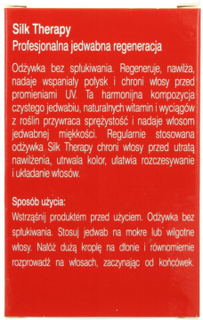 BIOSILK Silk Therapy ,odżywka do włosów, regenerująca,tył