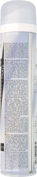 Biała butelka dezodorantu Pret-a-Porter Coty, widok z boku z widoczną etykietą z polskim tekstem.