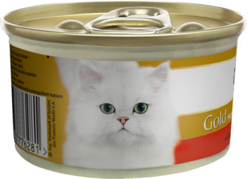 PURINA GOURMET Gold ,karma mokra dla kota z wołowiną,tył