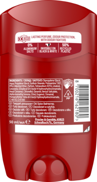 OLD SPICE Whitewater ,dezodorant w sztyfcie dla mężczyzn,tył