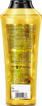 SCHWARZKOPF GLISS Oil Nutritive ,szampon do włosów przesuszonych i zniszczonych,tył