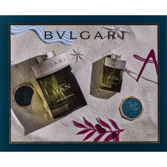 BVLGARI, Man Wood Essence, zestaw dla mężczyzn, woda