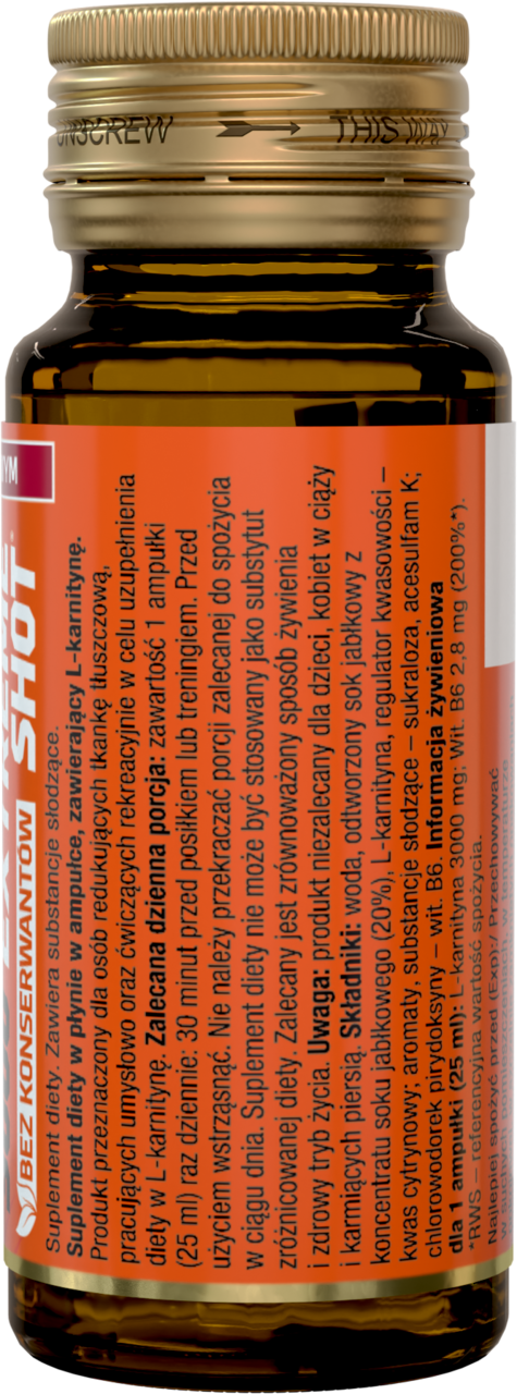 l-carnitine 3000 extreme shot opinie Olimp Sport Nutrition, , napój typu shot, 3000, Wiśniowy, suplement diety, 25 ml is 2000 mg of Primary Health Interest: Sexual Health Bottle Count:60 Vegecaps
