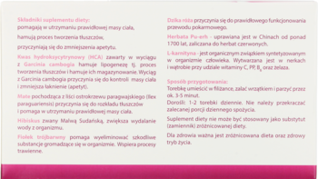 LINEA ,herbata wspomagająca odchudzanie,lewa
