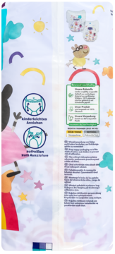 BABYDREAM Premium ,pieluchomajtki, 6 XL, 15+ kg,lewa
