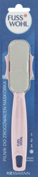 FUSSWOHL ,tarka do stóp do usuwania zrogowaceń naskórka, różne rodzaje,lewa