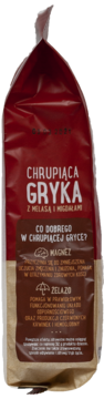 DOBRA KALORIA ,chrupiąca gryka z migdałami,lewa